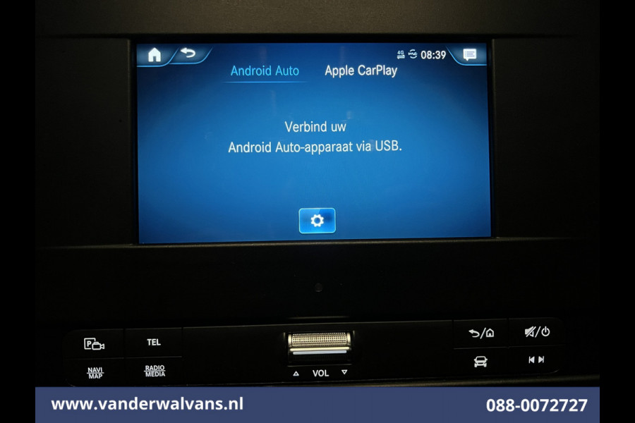 Mercedes-Benz Sprinter 315 CDI 150pk L3H2 Euro6 Airco | 360 Graden Camera | Navigatie | Apple Carplay Android Auto, Cruisecontrol, Parkeersensoren, Stoelverwarming, Chauffeursstoel, Bijrijdersbank