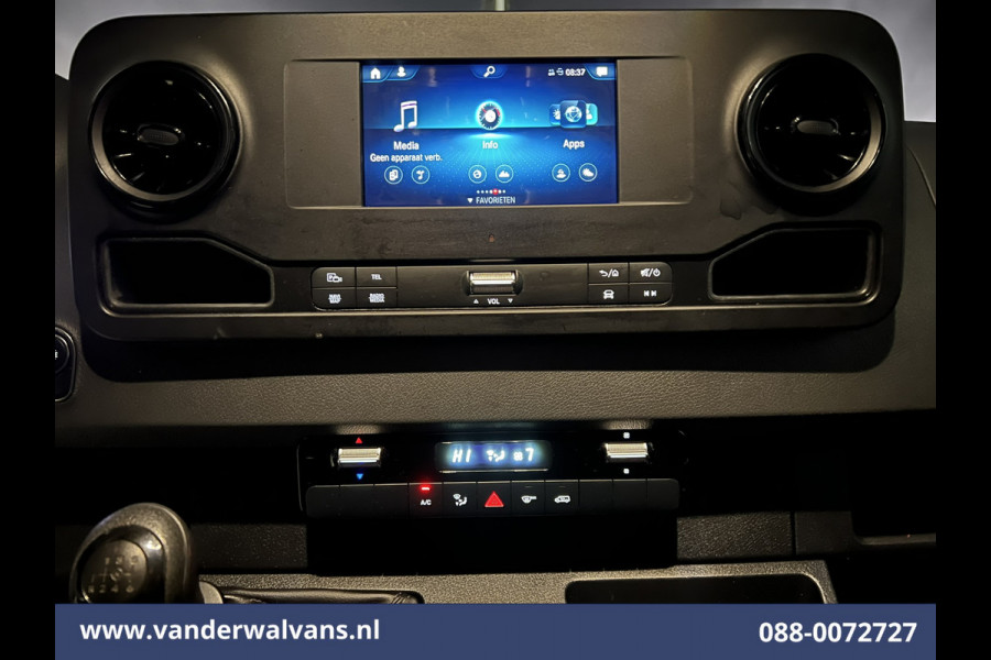 Mercedes-Benz Sprinter 315 CDI 150pk L3H2 Euro6 Airco | 360 Graden Camera | Navigatie | Apple Carplay Android Auto, Cruisecontrol, Parkeersensoren, Stoelverwarming, Chauffeursstoel, Bijrijdersbank