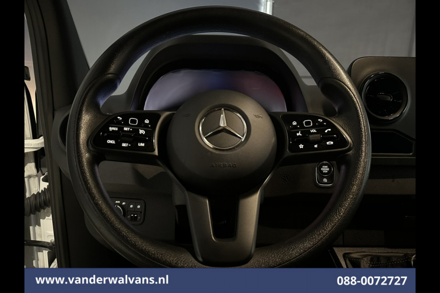 Mercedes-Benz Sprinter 315 CDI 150pk L3H2 Euro6 Airco | 360 Graden Camera | Navigatie | Apple Carplay Android Auto, Cruisecontrol, Parkeersensoren, Stoelverwarming, Chauffeursstoel, Bijrijdersbank