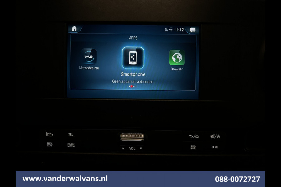 Mercedes-Benz Sprinter 315 CDI 150pk L3H2 Euro6 Airco | 360 Graden Camera | Navigatie | Apple Carplay Android Auto, Cruisecontrol, Parkeersensoren, Stoelverwarming, Chauffeursstoel, Bijrijdersbank