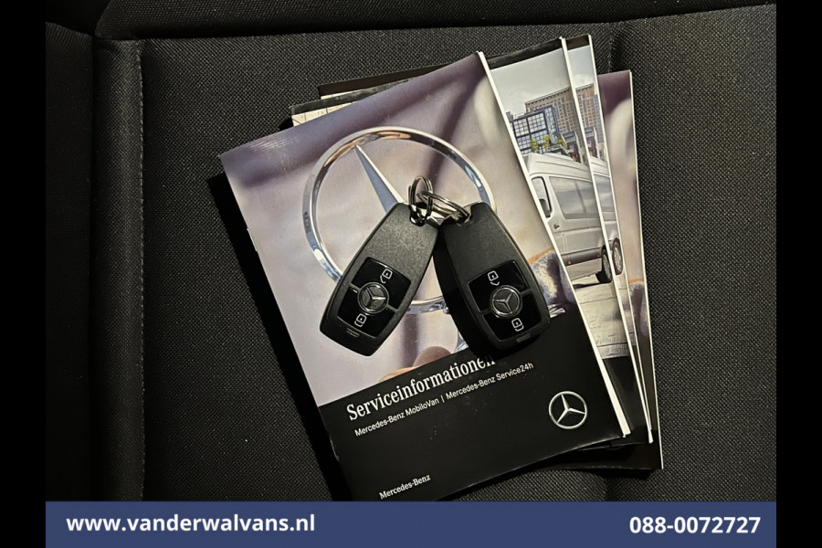Mercedes-Benz Sprinter 315 CDI 150pk L3H2 Euro6 Airco | 360 Graden Camera | Navigatie | Apple Carplay Android Auto, Cruisecontrol, Parkeersensoren, Stoelverwarming, Chauffeursstoel, Bijrijdersbank