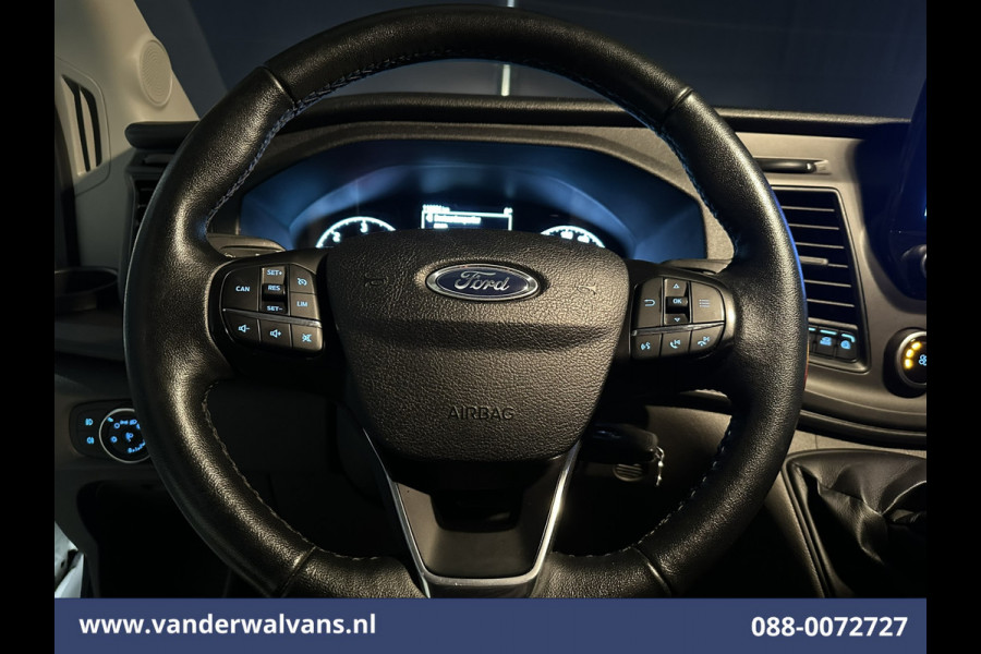 Ford Transit 2.0 TDCI 130pk L4H3 Jumbo Euro6 Airco | Camera | Navigatie | Apple Carplay | Cruisecontrol Android Auto, Parkeersensoren, Verwarmde voorruit, Stoelverwarming, Bijrijdersbank