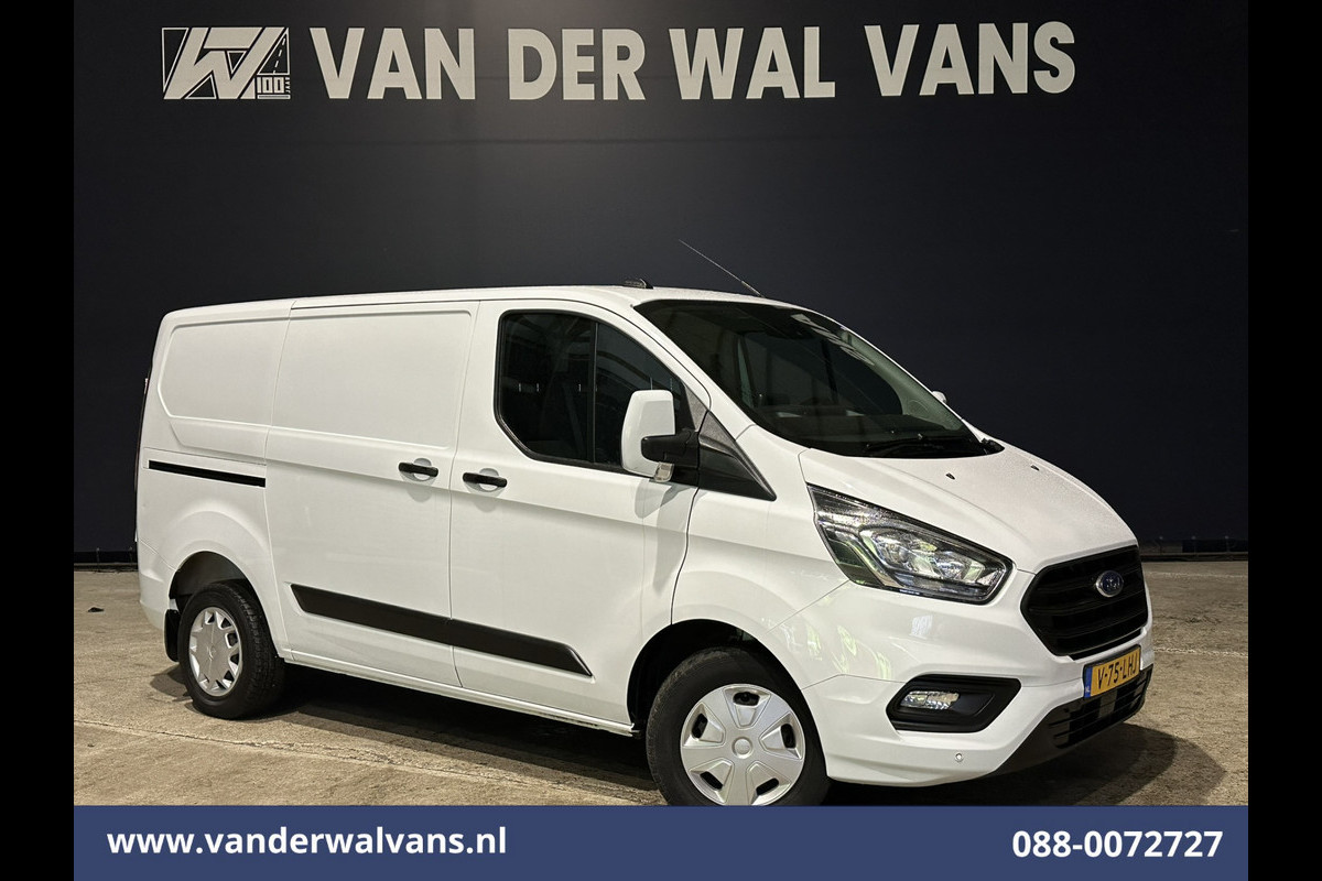 Ford Transit Custom 2.0 TDCI L1H1 Euro6 ** Airco | Camera | LED | Android Auto | Cruisecontrol | Parkeersensoren Verwarmde voorruit, Bijrijdersbank, 2500kg trekvermogen