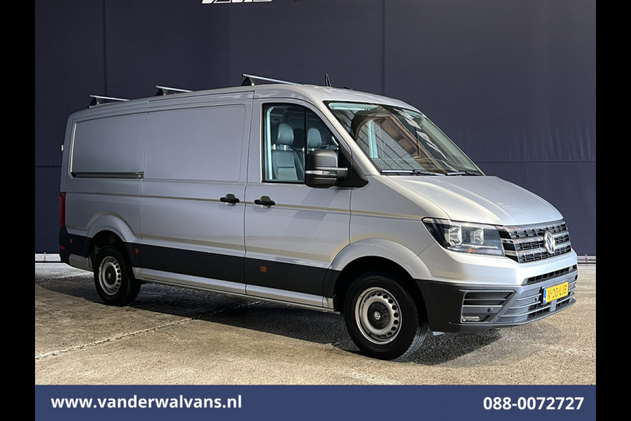 Volkswagen Crafter 2.0 TDI 141pk L3H2 L2H1 Euro6 Airco | 3000kg Trekhaak | Camera | Navigatie | Apple Carplay Android Auto, Cruisecontrol, Parkeersensoren, Dakdragers, Bijrijdersbank