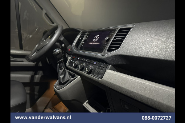 Volkswagen Crafter 2.0 TDI 141pk L3H2 L2H1 Euro6 Airco | 3000kg Trekhaak | Camera | Navigatie | Apple Carplay Android Auto, Cruisecontrol, Parkeersensoren, Dakdragers, Bijrijdersbank