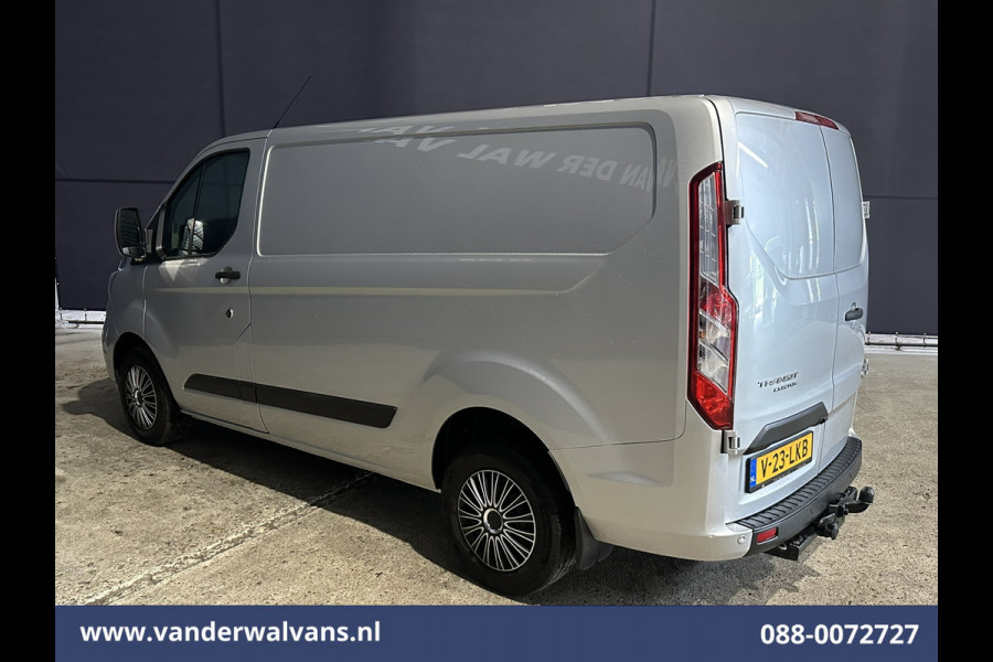 Ford Transit Custom 2.0 TDCI 130pk L1H1 Euro6 Airco | Camera | LED | Cruisecontrol | Apple Carplay | 2500kg Trekhaak Android Auto, Parkeersensoren, Stoelverwarming, Verwarmde voorruit, Bijrijdersbank