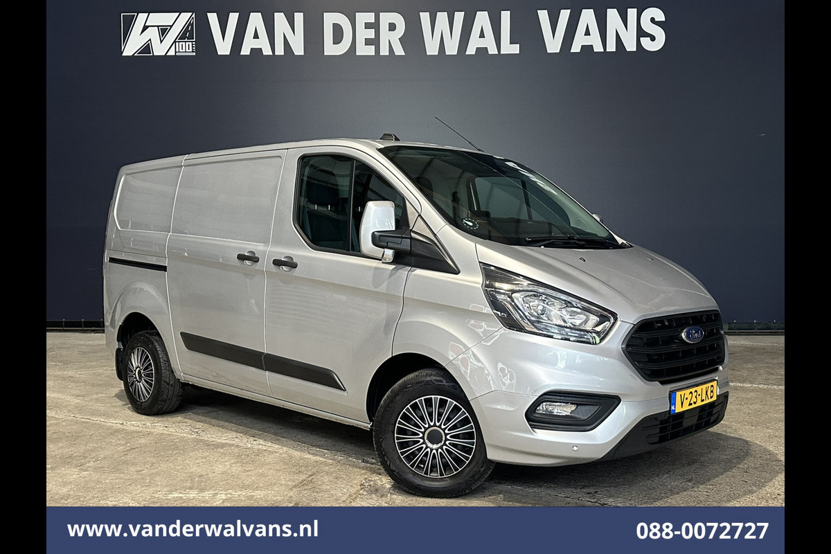 Ford Transit Custom 2.0 TDCI 130pk L1H1 Euro6 Airco | Camera | LED | Cruisecontrol | Apple Carplay | 2500kg Trekhaak Android Auto, Parkeersensoren, Stoelverwarming, Verwarmde voorruit, Bijrijdersbank