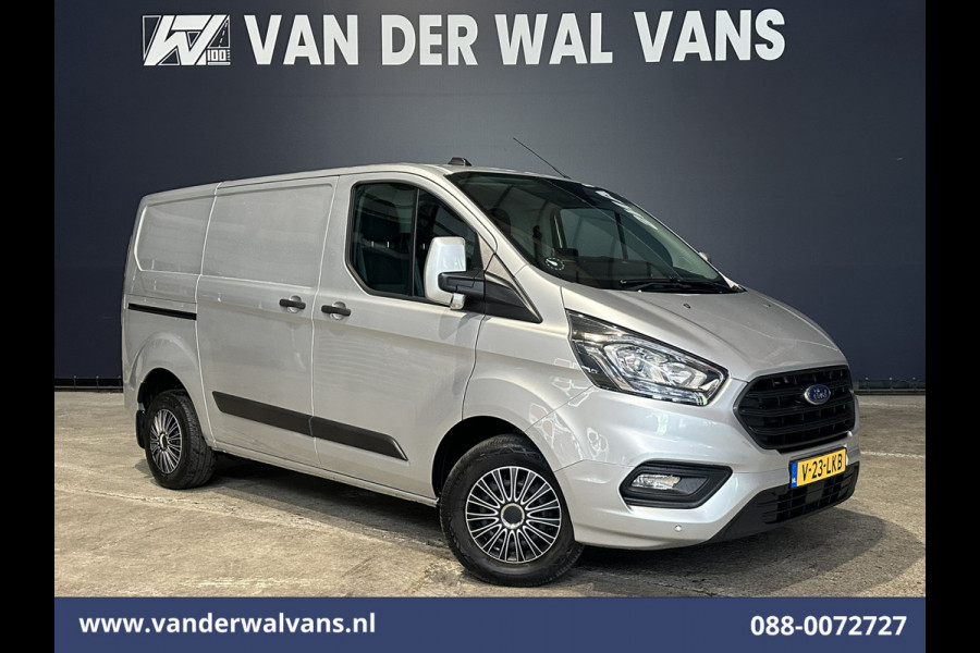 Ford Transit Custom 2.0 TDCI 130pk L1H1 Euro6 Airco | Camera | LED | Cruisecontrol | Apple Carplay | 2500kg Trekhaak Android Auto, Parkeersensoren, Stoelverwarming, Verwarmde voorruit, Bijrijdersbank