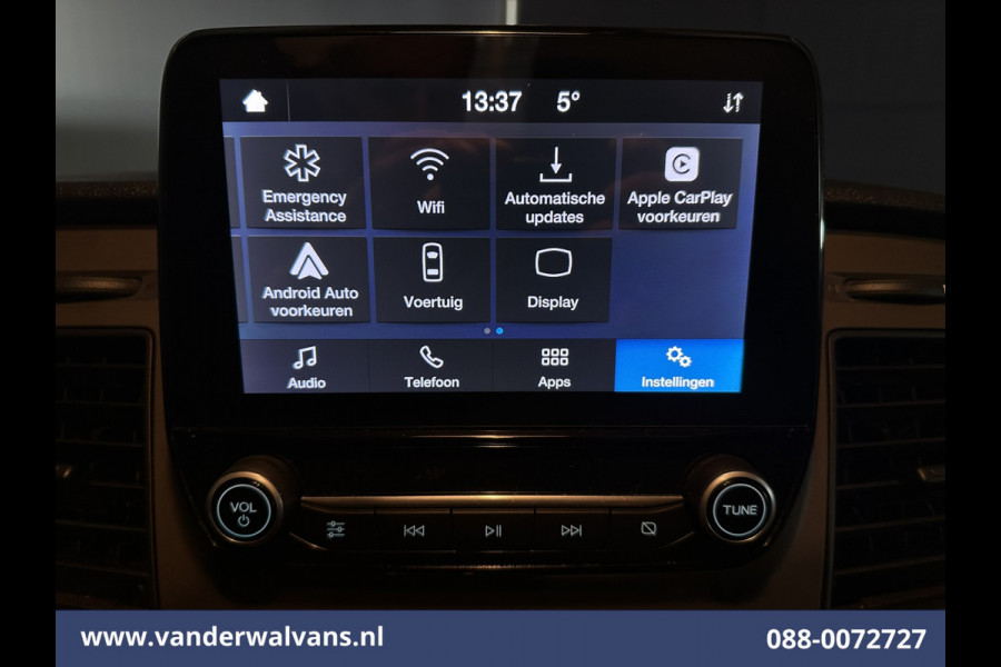 Ford Transit Custom 2.0 TDCI 130pk L1H1 Euro6 Airco | Camera | LED | Cruisecontrol | Apple Carplay | 2500kg Trekhaak Android Auto, Parkeersensoren, Stoelverwarming, Verwarmde voorruit, Bijrijdersbank