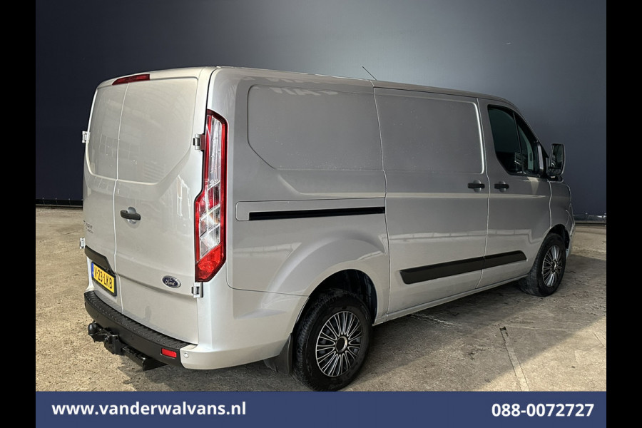 Ford Transit Custom 2.0 TDCI 130pk L1H1 Euro6 Airco | Camera | LED | Cruisecontrol | Apple Carplay | 2500kg Trekhaak Android Auto, Parkeersensoren, Stoelverwarming, Verwarmde voorruit, Bijrijdersbank