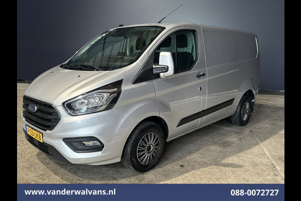 Ford Transit Custom 2.0 TDCI 130pk L1H1 Euro6 Airco | Camera | LED | Cruisecontrol | Apple Carplay | 2500kg Trekhaak Android Auto, Parkeersensoren, Stoelverwarming, Verwarmde voorruit, Bijrijdersbank