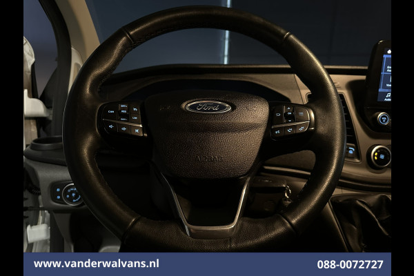 Ford Transit Custom 2.0 TDCI L1H1 Euro6 Airco | Camera | LED | Android Auto | Cruisecontrol | Verwarmde voorruit Parkeersensoren, Bijrijdersbank, 2500kg trekvermogen