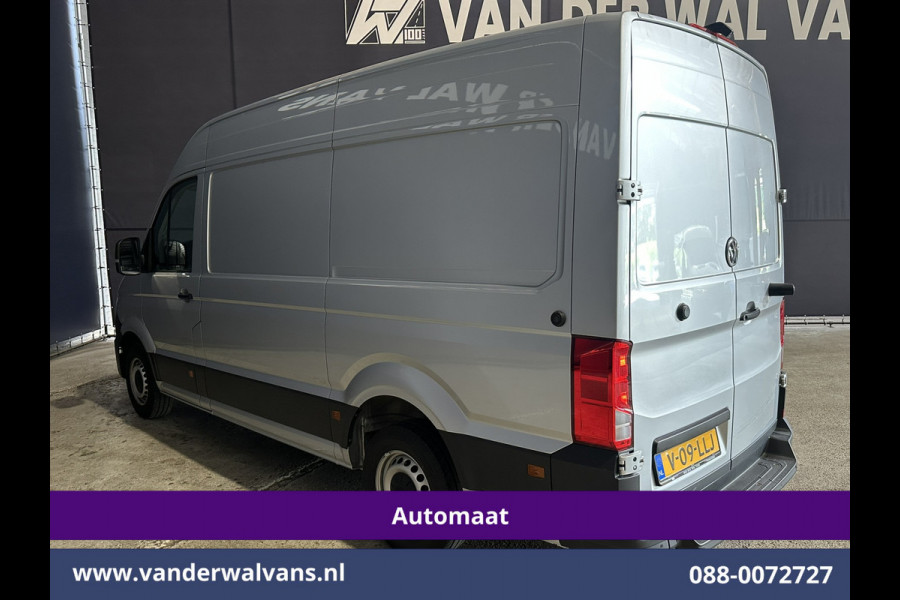 Volkswagen Crafter 2.0 TDI 177pk Automaat L3H3 L2H2 Euro6 Airco | Camera | Navigatie | LED | Apple Carplay | Andoid Auto, Cruisecontrol, Parkeersensoren, 3000kg trekvermogen, bijrijdersbank, zilver