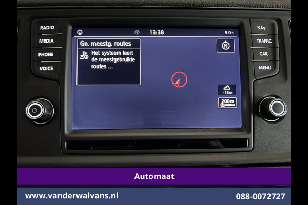 Volkswagen Crafter 2.0 TDI 177pk Automaat L3H3 L2H2 Euro6 Airco | Camera | Navigatie | LED | Apple Carplay | Andoid Auto, Cruisecontrol, Parkeersensoren, 3000kg trekvermogen, bijrijdersbank, zilver