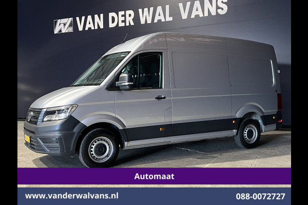 Volkswagen Crafter 2.0 TDI 177pk Automaat L3H3 L2H2 Euro6 Airco | Camera | Navigatie | LED | Apple Carplay | Andoid Auto, Cruisecontrol, Parkeersensoren, 3000kg trekvermogen, bijrijdersbank, zilver