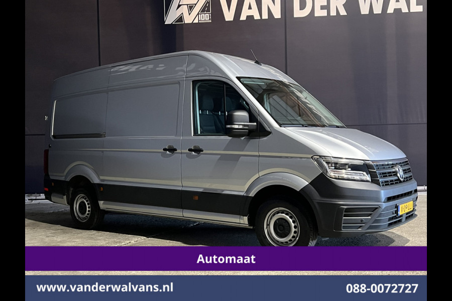 Volkswagen Crafter 2.0 TDI 177pk Automaat L3H3 L2H2 Euro6 Airco | Camera | Navigatie | LED | Apple Carplay | Andoid Auto, Cruisecontrol, Parkeersensoren, 3000kg trekvermogen, bijrijdersbank, zilver