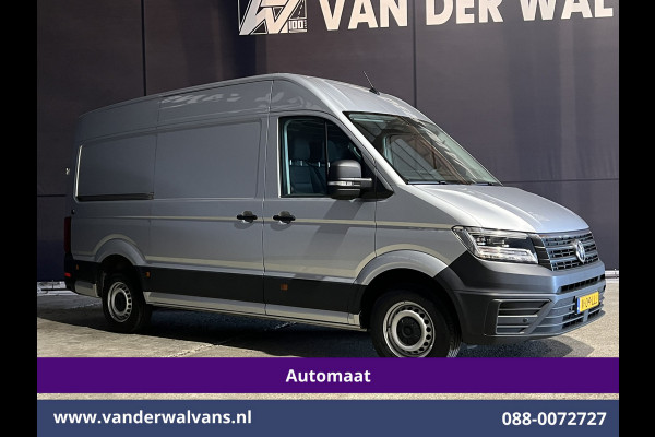 Volkswagen Crafter 2.0 TDI 177pk Automaat L3H3 L2H2 Euro6 Airco | Camera | Navigatie | LED | Apple Carplay | Andoid Auto, Cruisecontrol, Parkeersensoren, 3000kg trekvermogen, bijrijdersbank, zilver