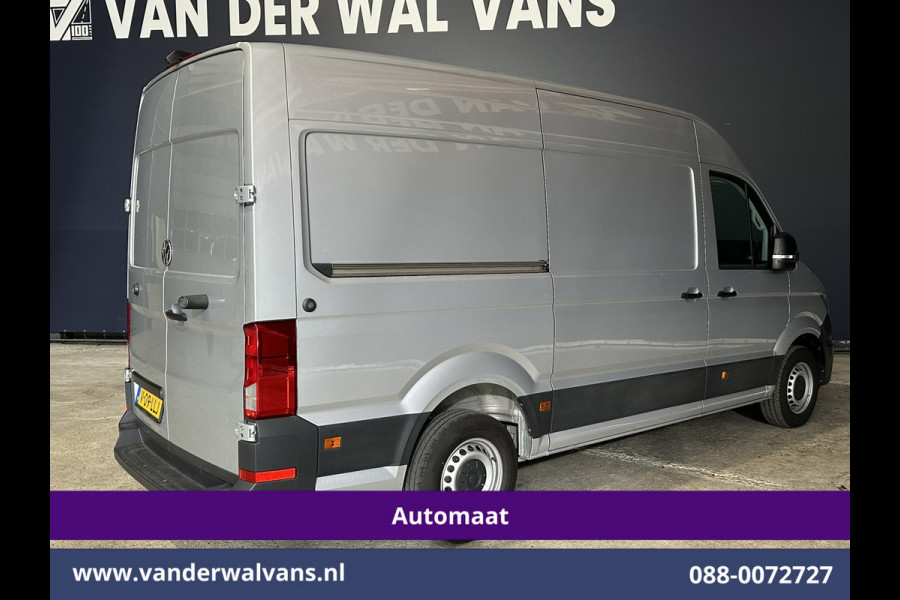 Volkswagen Crafter 2.0 TDI 177pk Automaat L3H3 L2H2 Euro6 Airco | Camera | Navigatie | LED | Apple Carplay | Andoid Auto, Cruisecontrol, Parkeersensoren, 3000kg trekvermogen, bijrijdersbank, zilver
