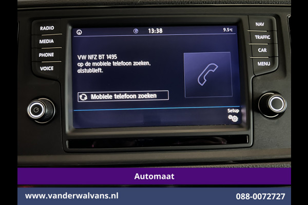 Volkswagen Crafter 2.0 TDI 177pk Automaat L3H3 L2H2 Euro6 Airco | Camera | Navigatie | LED | Apple Carplay | Andoid Auto, Cruisecontrol, Parkeersensoren, 3000kg trekvermogen, bijrijdersbank, zilver