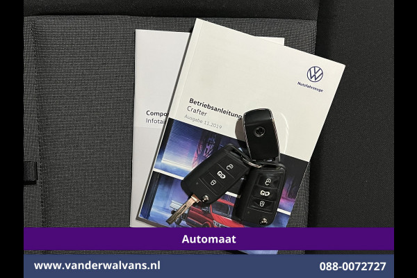 Volkswagen Crafter 2.0 TDI 177pk Automaat L3H3 L2H2 Euro6 Airco | Camera | Navigatie | LED | Apple Carplay | Andoid Auto, Cruisecontrol, Parkeersensoren, 3000kg trekvermogen, bijrijdersbank, zilver