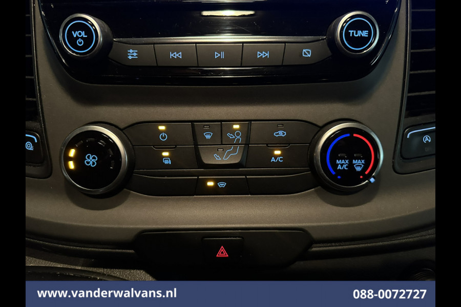 Ford Transit Custom 2.0 TDCI L2H1 Euro6 Airco | Camera | Navigatie | LED | Apple Carplay | Cruisecontrol Android Auto, Verwarmde voorruit, Parkeersensoren, Bijrijdersbank, 2670kg trekvermogen