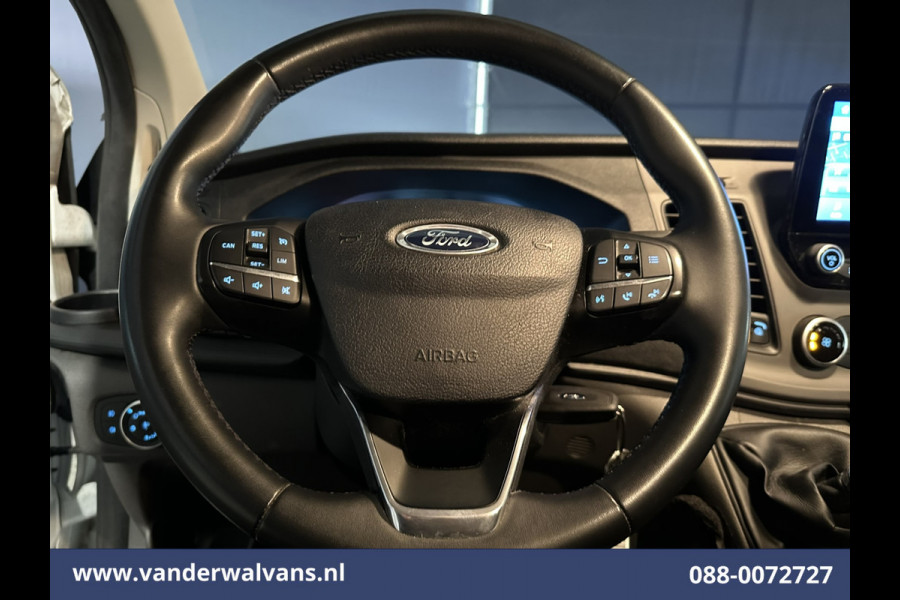 Ford Transit Custom 2.0 TDCI L2H1 Euro6 Airco | Camera | Navigatie | LED | Apple Carplay | Cruisecontrol Android Auto, Verwarmde voorruit, Parkeersensoren, Bijrijdersbank, 2670kg trekvermogen