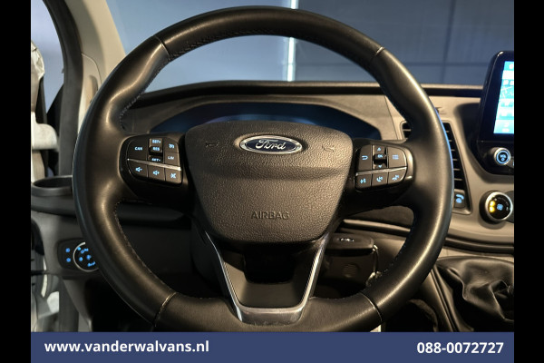 Ford Transit Custom 2.0 TDCI L2H1 Euro6 Airco | Camera | Navigatie | LED | Apple Carplay | Cruisecontrol Android Auto, Verwarmde voorruit, Parkeersensoren, Bijrijdersbank, 2670kg trekvermogen