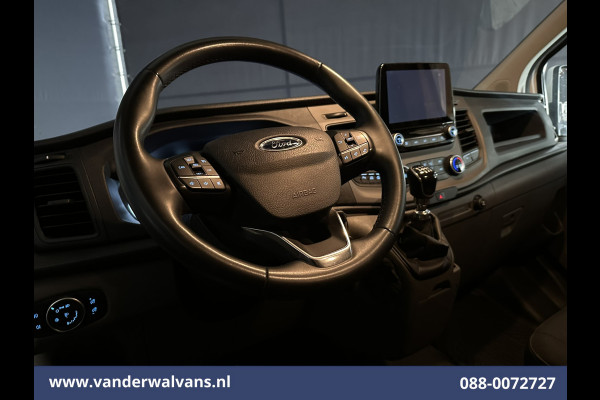 Ford Transit Custom 2.0 TDCI L2H1 Euro6 Airco | Camera | Navigatie | LED | Apple Carplay | Cruisecontrol Android Auto, Verwarmde voorruit, Parkeersensoren, Bijrijdersbank, 2670kg trekvermogen