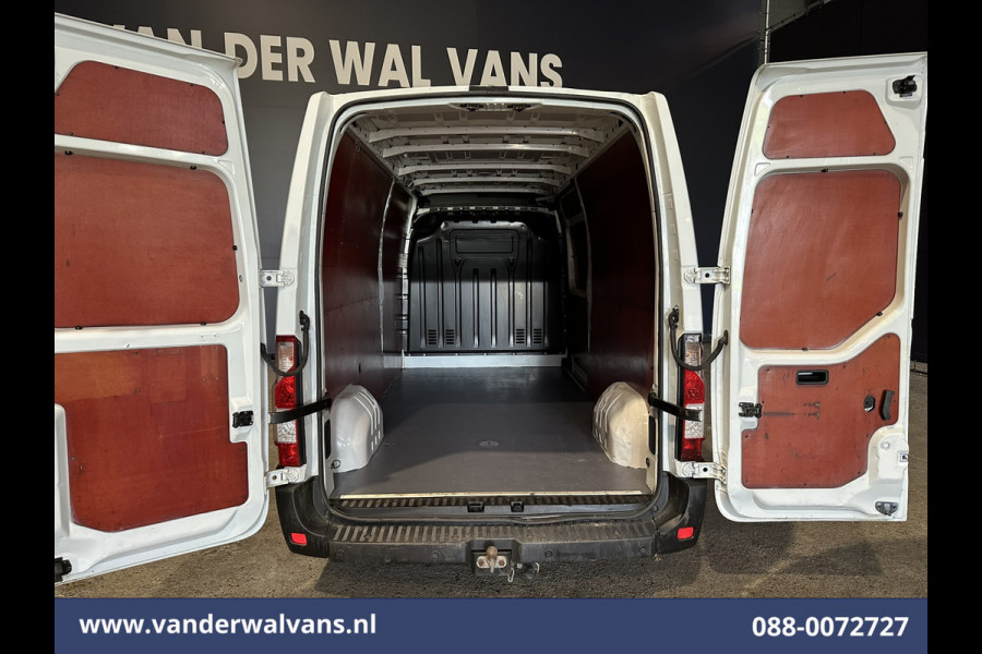 Opel Movano 2.3 CDTI 146pk L3H2 Euro6 Airco | Camera | Navigatie | Cruisecontrol | Parkeersensoren 2500kg Trekhaak, Bijrijdersbank