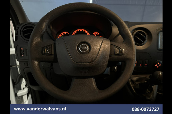 Opel Movano 2.3 CDTI 146pk L3H2 Euro6 Airco | Camera | Navigatie | Cruisecontrol | Parkeersensoren 2500kg Trekhaak, Bijrijdersbank