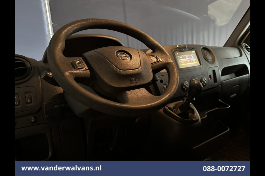 Opel Movano 2.3 CDTI 146pk L3H2 Euro6 Airco | Camera | Navigatie | Cruisecontrol | Parkeersensoren 2500kg Trekhaak, Bijrijdersbank