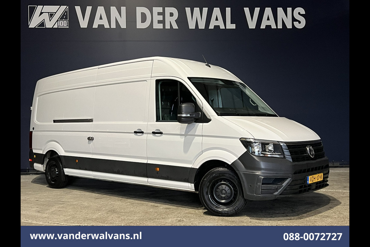 Volkswagen Crafter 2.0 TDI 141pk L4H3 L3H2 Euro6 Airco | Camera | Apple Carplay | Android Auto | Parkeersensoren Bijrijdersbank, 3000kg trekvermogen