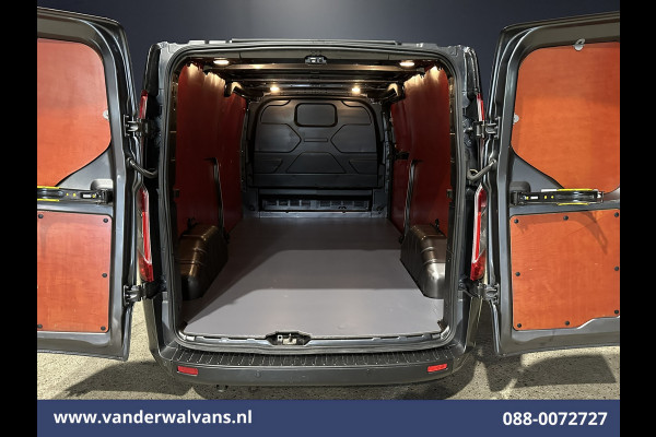 Ford Transit Custom 2.0 TDCI 130pk L2H1 Euro6 Airco | LED | Apple Carplay | Android Auto | Cruisecontrol Parkeersensoren, Verwarmde voorruit, Bijrijdersbank, 2800kg trekvermogen