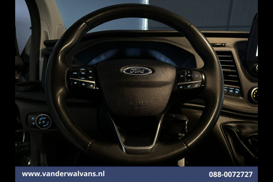 Ford Transit Custom 2.0 TDCI 130pk L2H1 Euro6 Airco | LED | Apple Carplay | Android Auto | Cruisecontrol Parkeersensoren, Verwarmde voorruit, Bijrijdersbank, 2800kg trekvermogen