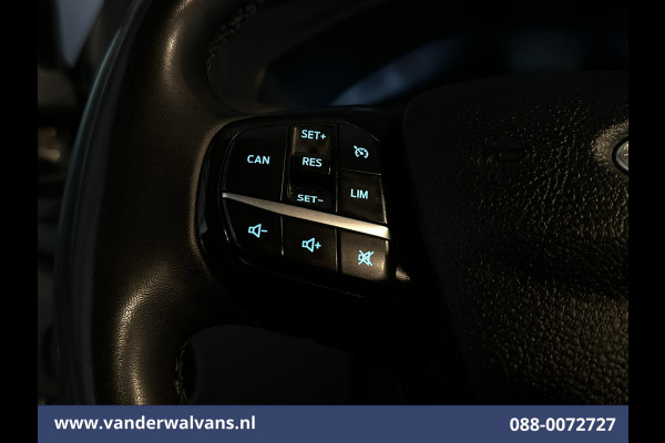 Ford Transit Custom 2.0 TDCI 130pk L2H1 Euro6 Airco | LED | Apple Carplay | Android Auto | Cruisecontrol Parkeersensoren, Verwarmde voorruit, Bijrijdersbank, 2800kg trekvermogen