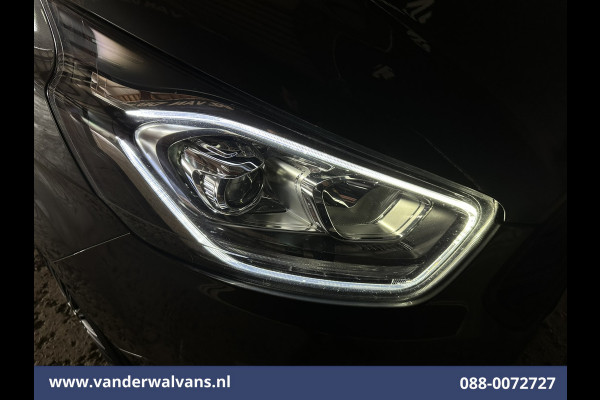 Ford Transit Custom 2.0 TDCI 130pk L2H1 Euro6 Airco | LED | Apple Carplay | Android Auto | Cruisecontrol Parkeersensoren, Verwarmde voorruit, Bijrijdersbank, 2800kg trekvermogen