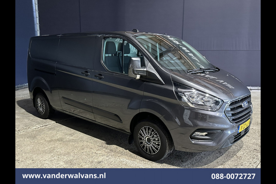 Ford Transit Custom 2.0 TDCI 130pk L2H1 Euro6 Airco | LED | Apple Carplay | Android Auto | Cruisecontrol Parkeersensoren, Verwarmde voorruit, Bijrijdersbank, 2800kg trekvermogen