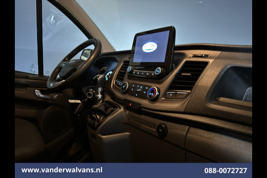 Ford Transit Custom 2.0 TDCI 130pk L2H1 Euro6 Airco | LED | Apple Carplay | Android Auto | Cruisecontrol Parkeersensoren, Verwarmde voorruit, Bijrijdersbank, 2800kg trekvermogen