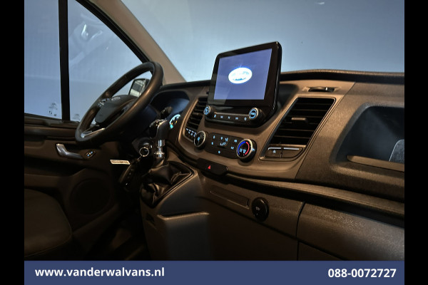 Ford Transit Custom 2.0 TDCI 130pk L2H1 Euro6 Airco | LED | Apple Carplay | Android Auto | Cruisecontrol Parkeersensoren, Verwarmde voorruit, Bijrijdersbank, 2800kg trekvermogen