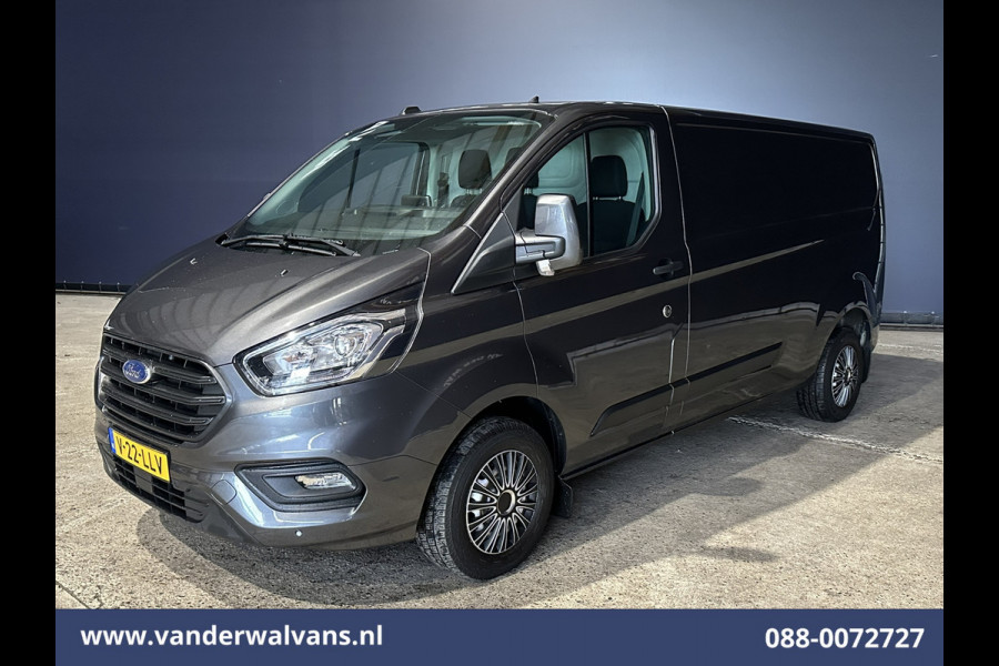 Ford Transit Custom 2.0 TDCI 130pk L2H1 Euro6 Airco | LED | Apple Carplay | Android Auto | Cruisecontrol Parkeersensoren, Verwarmde voorruit, Bijrijdersbank, 2800kg trekvermogen