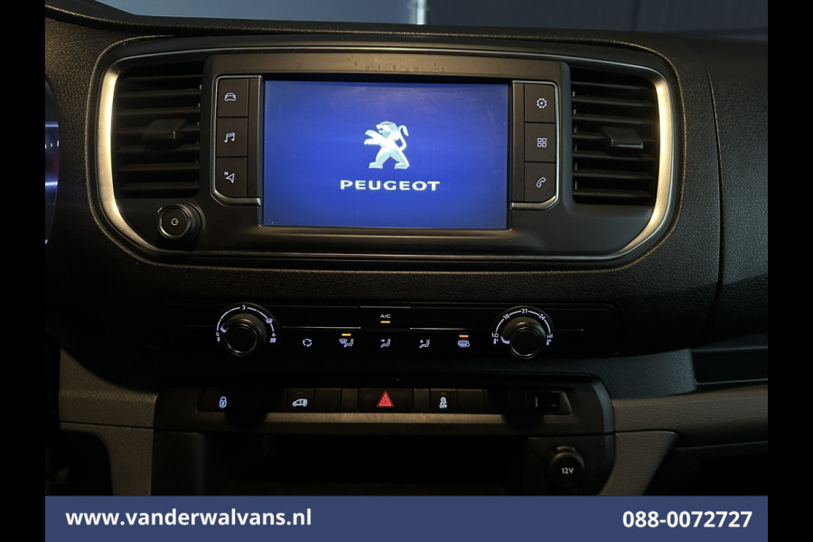 Peugeot Expert 2.0 BlueHDI 123pk L1H1 Euro6 Airco | Navigatie | Apple Carplay | Imperiaal | 2500kg Trekhaak Cruisecontrol, Android Auto, Parkeersensoren, Bijrijdersbank