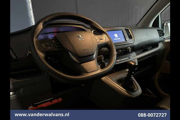 Peugeot Expert 2.0 BlueHDI 123pk L1H1 Euro6 Airco | Navigatie | Apple Carplay | Imperiaal | 2500kg Trekhaak Cruisecontrol, Android Auto, Parkeersensoren, Bijrijdersbank