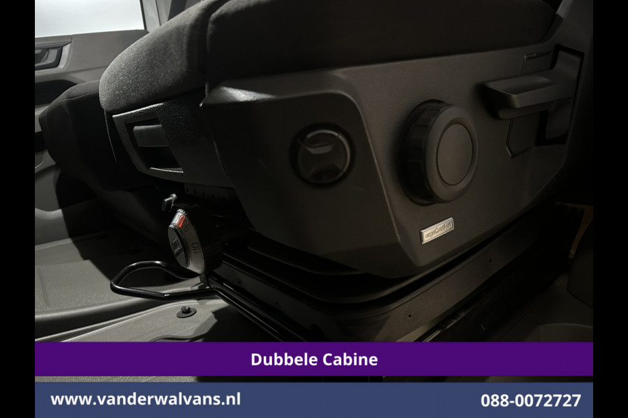Volkswagen Crafter 2.0 TDI 140 pk Pick up Open laadbak Dubbele Cabine Euro6 Airco | 7-Zits | Navigatie | 2800kg Trekhaak Apple Carplay, Android Auto, Cruisecontrol, Chauffeursstoel