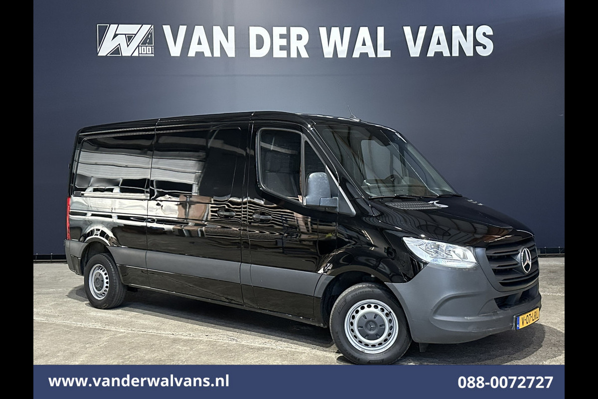 Mercedes-Benz Sprinter 211 CDI 115pk L2H1 Euro6 Airco | Trekhaak | Bijrijdersbank | Bluetooth telefoonvoorbereiding zijdeur