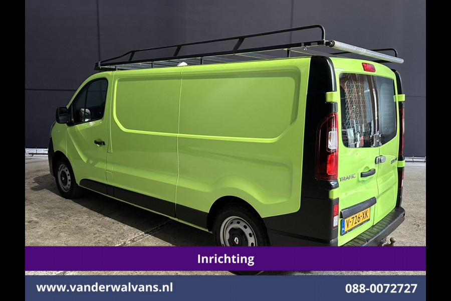 Renault Trafic 1.6 dCi L2H1 inrichting Euro6 Airco | Imperiaal | Trekhaak | Navigatie | Parkeersensoren | Bijrijdersbank Cruisecontrol