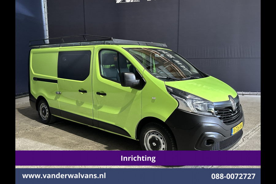 Renault Trafic 1.6 dCi L2H1 inrichting Euro6 Airco | Imperiaal | Trekhaak | Navigatie | Parkeersensoren | Bijrijdersbank Cruisecontrol