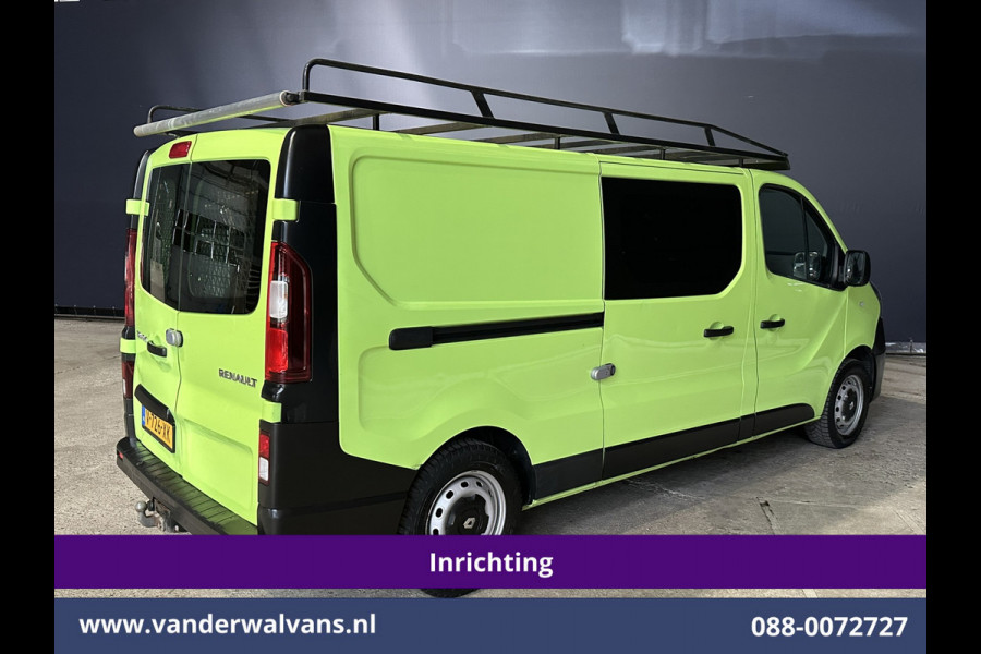 Renault Trafic 1.6 dCi L2H1 inrichting Euro6 Airco | Imperiaal | Trekhaak | Navigatie | Parkeersensoren | Bijrijdersbank Cruisecontrol