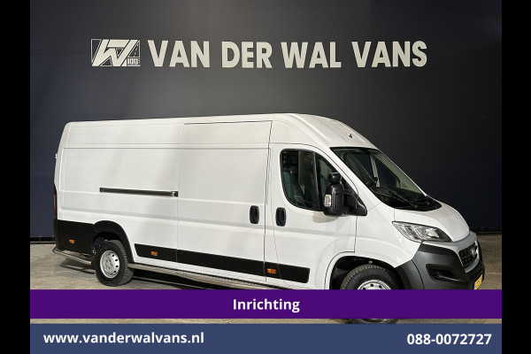 Fiat Ducato 3.0 NP 136 pk L4H2 Post NL inrichting Euro6 Airco | Camera | Navigatie | Sidebars | 270 Graden achterdeuren Schappen, Doorloopdeur