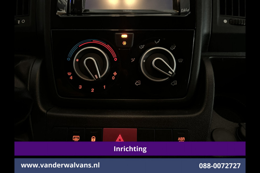Fiat Ducato 3.0 NP 136 pk L4H2 Post NL inrichting Euro6 Airco | Camera | Navigatie | Sidebars | 270 Graden achterdeuren Schappen, Doorloopdeur