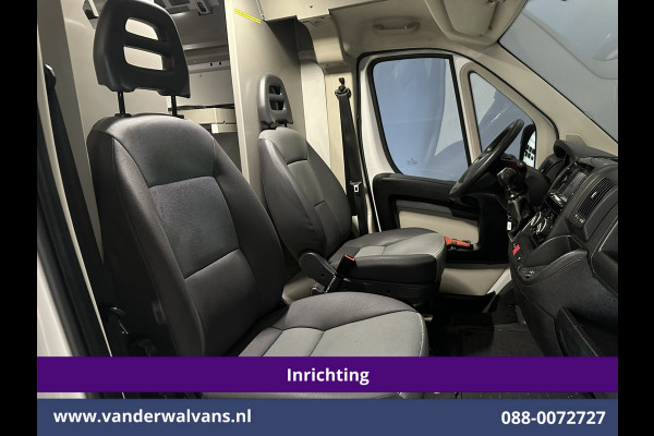 Fiat Ducato 3.0 NP 136 pk L4H2 Post NL inrichting Euro6 Airco | Camera | Navigatie | Sidebars | 270 Graden achterdeuren Schappen, Doorloopdeur